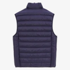 Doudounes>SERGE BLANCO Piumino men's sleeveless down jacket dark blue BLANC