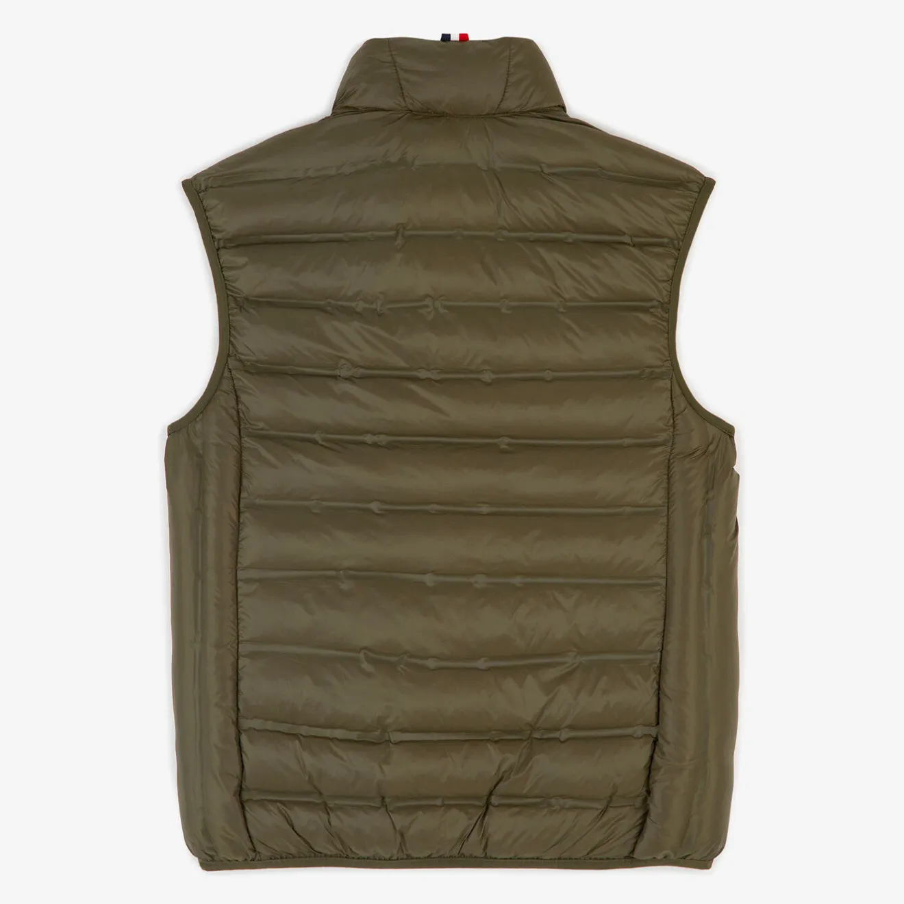 Doudounes>SERGE BLANCO Piumino sleeveless military green down jacket ORANGE