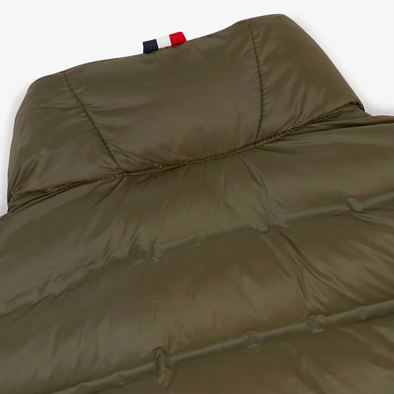 Doudounes>SERGE BLANCO Piumino sleeveless military green down jacket ORANGE
