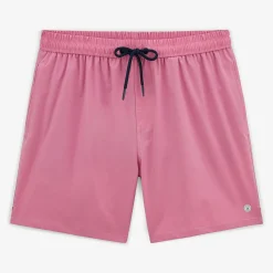 Maillots De Bain>SERGE BLANCO Plain fuschia pink Nestor swim shorts DARK NAVY