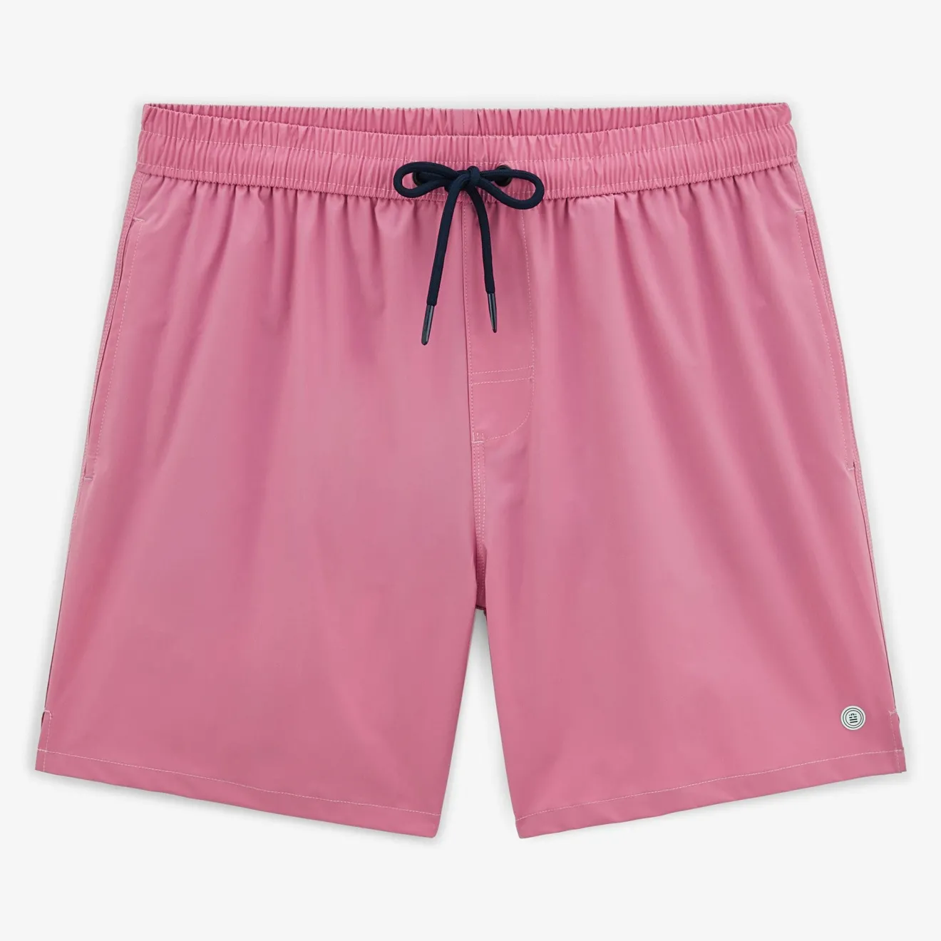 Maillots De Bain>SERGE BLANCO Plain fuschia pink Nestor swim shorts DARK NAVY