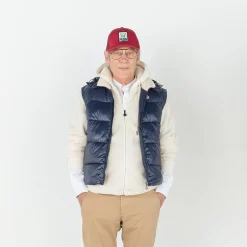 Casquettes Et Bobs>SERGE BLANCO PLAY burgundy trucker cap dark navy