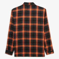 Surchemises>SERGE BLANCO PLAY Heavy Plaid Overshirt dark navy