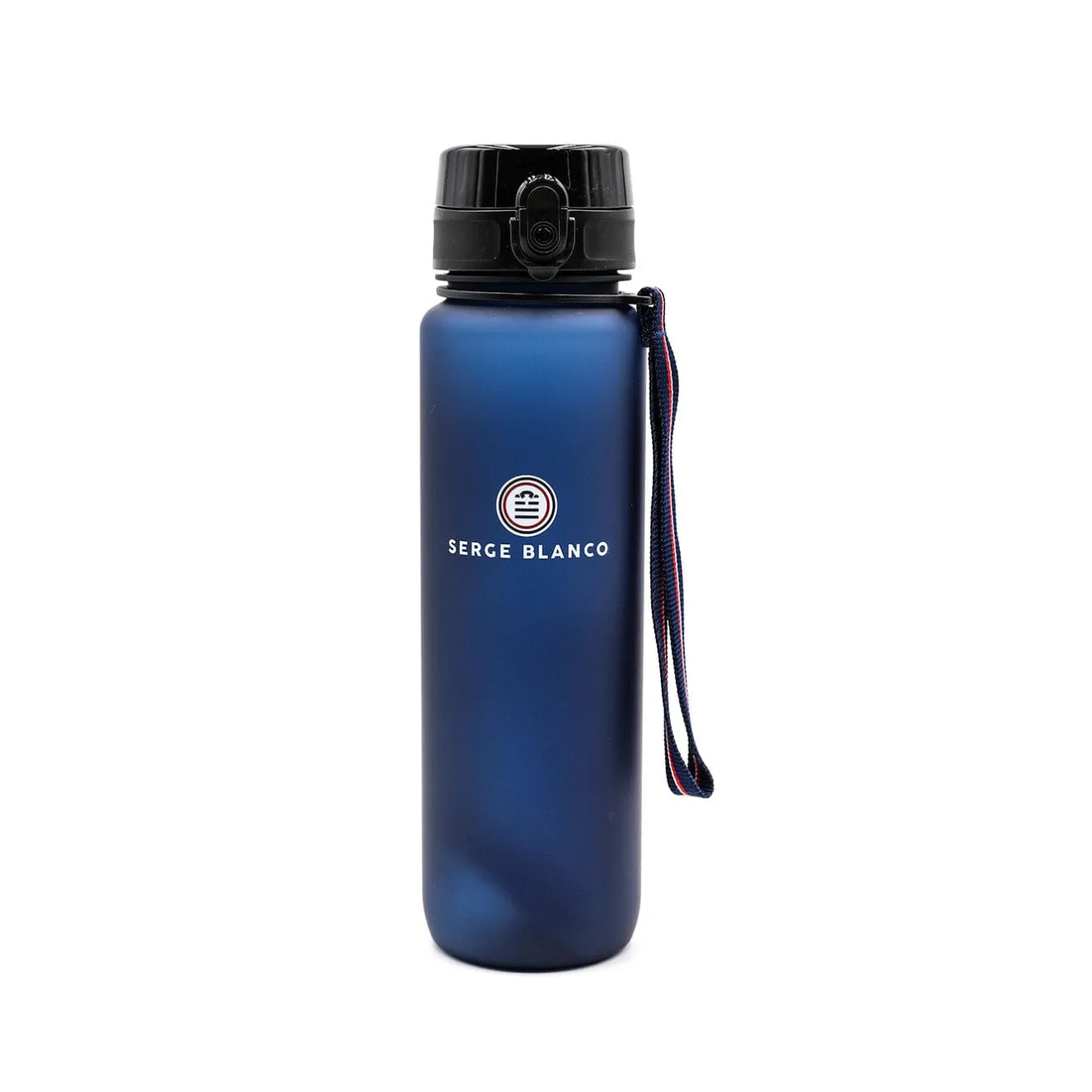 Ligne Play>SERGE BLANCO PLAY 1L navy blue water bottle BEIGE