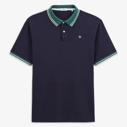 Polos>SERGE BLANCO Polo Larry dark navy ARMY