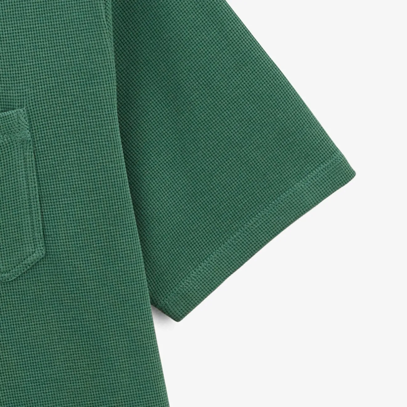 Ligne Play|Polos>SERGE BLANCO Polo Logan Gaufrette Mint Green Men | NATION
