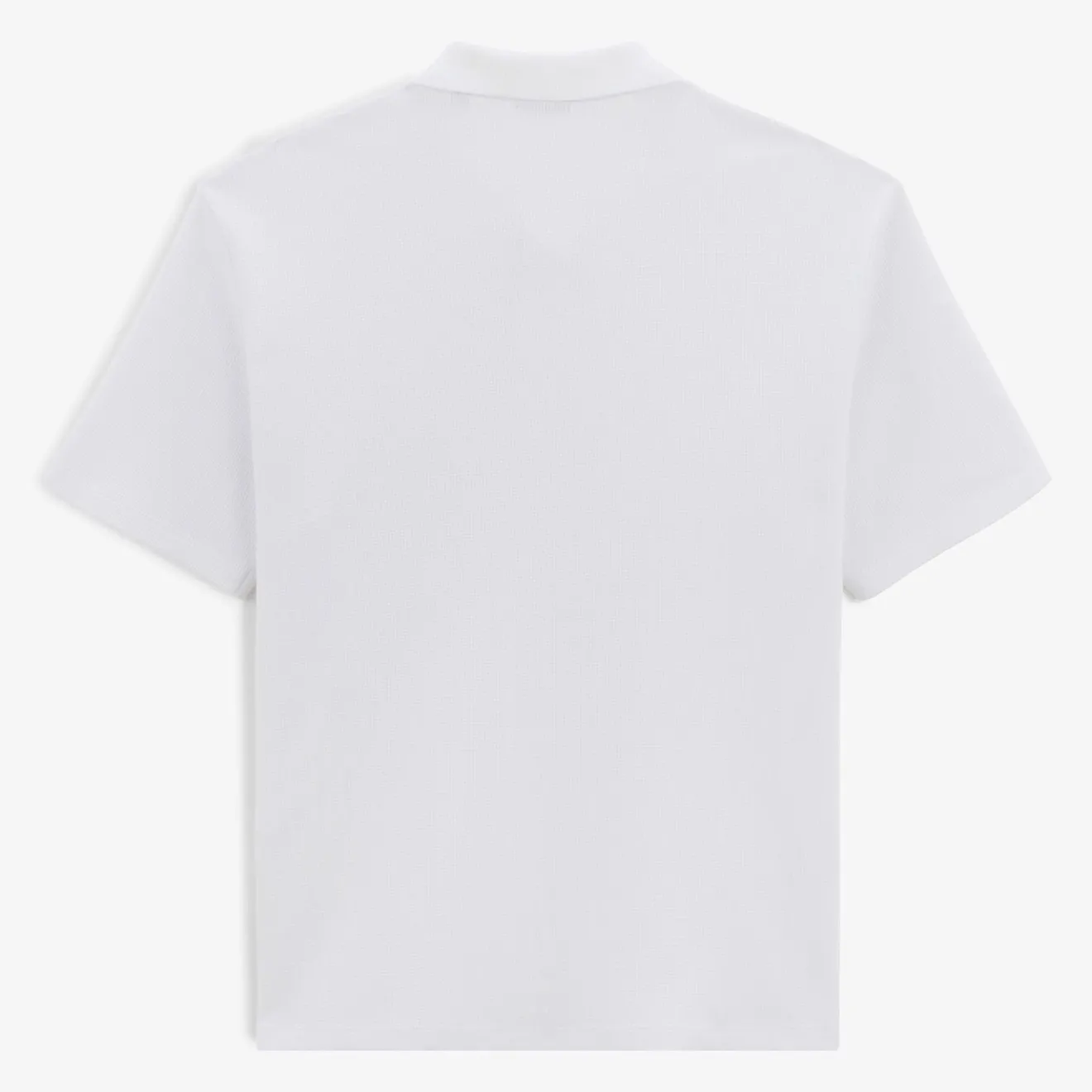 Ligne Play|Polos>SERGE BLANCO Polo Logan Gaufrette White Men | AMANDE
