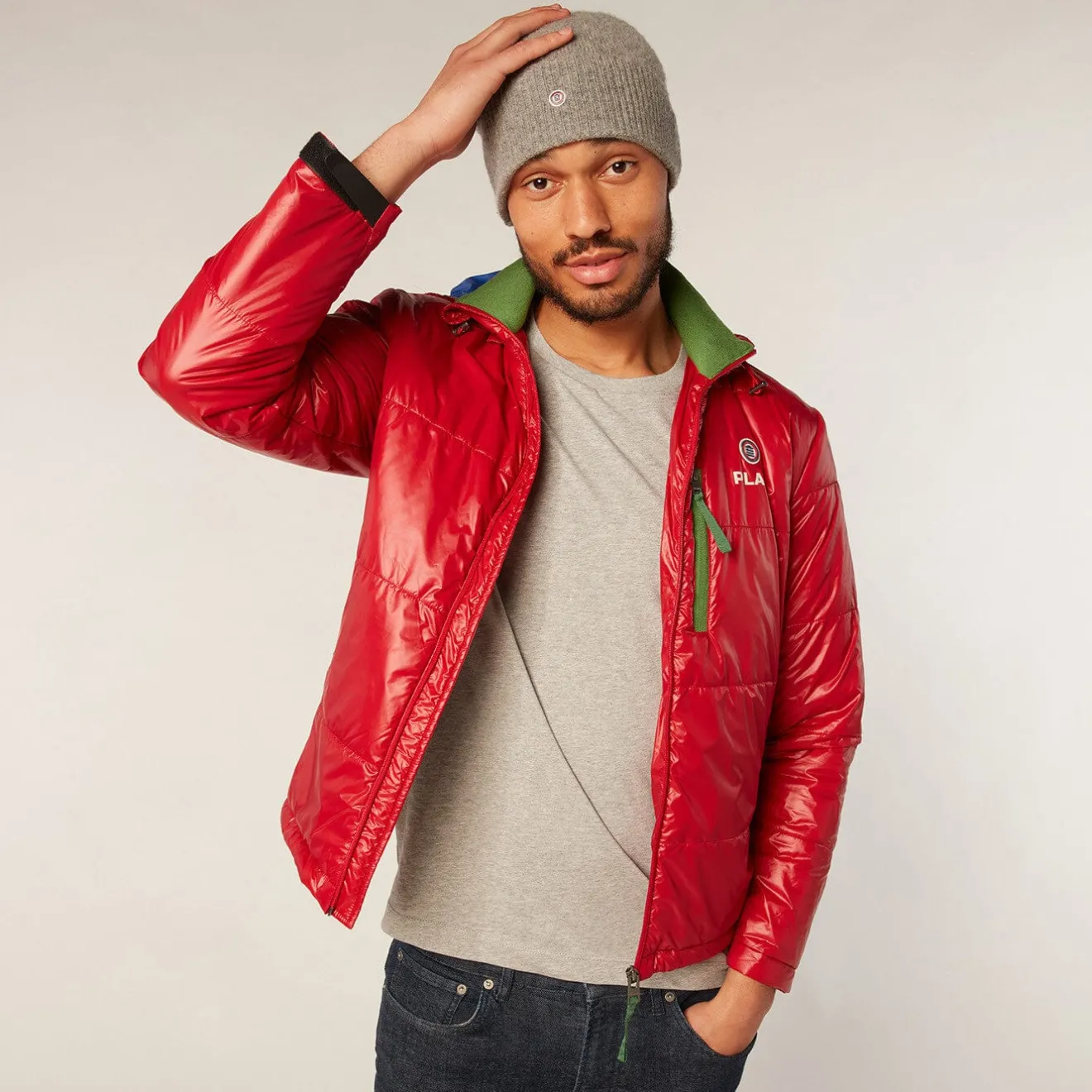 Manteaux Et Vestes>SERGE BLANCO Red Mont Thabor Play Parka dark navy