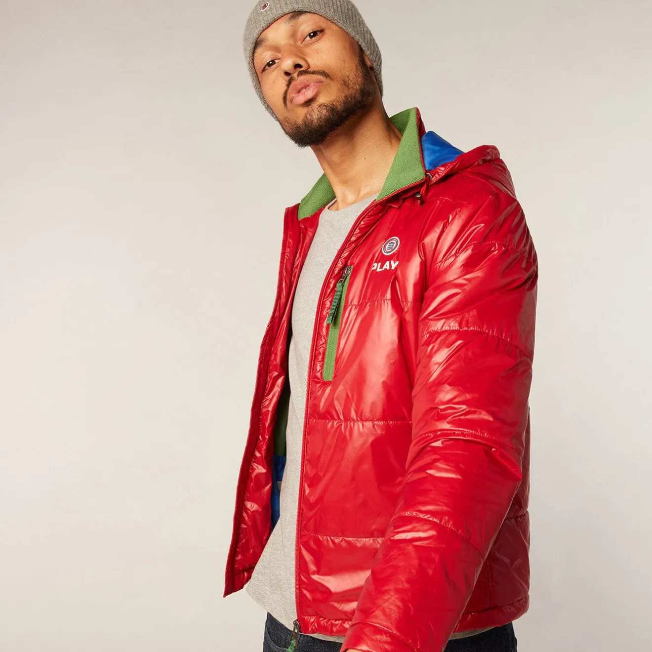 Manteaux Et Vestes>SERGE BLANCO Red Mont Thabor Play Parka dark navy