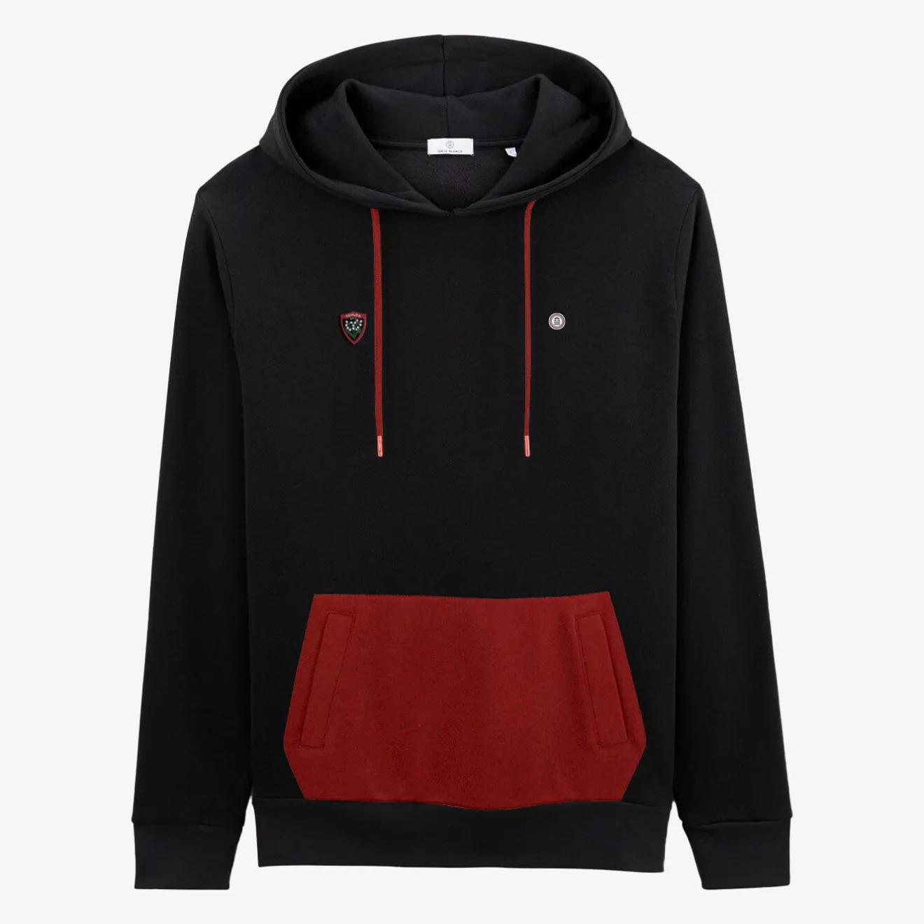 Rugby Club Toulonnais|Sweats>SERGE BLANCO Rugby Club Toulonnais black hoodie NOIR