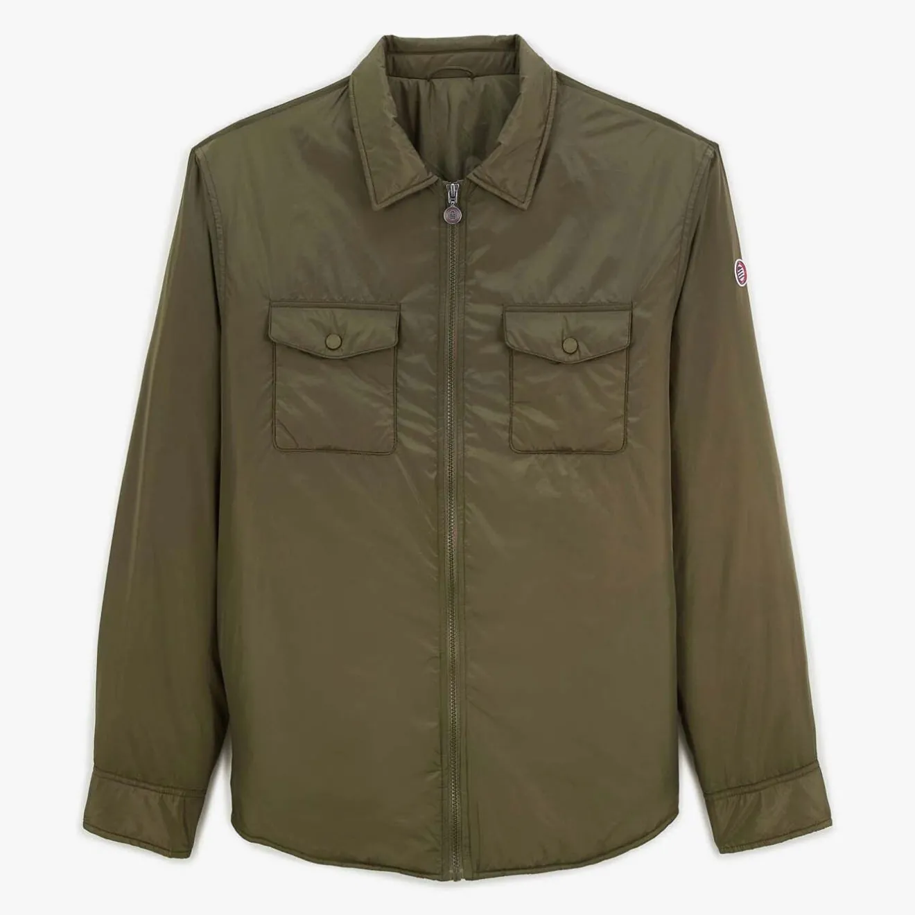 Manteaux Et Vestes>SERGE BLANCO Sam military green jacket dark navy