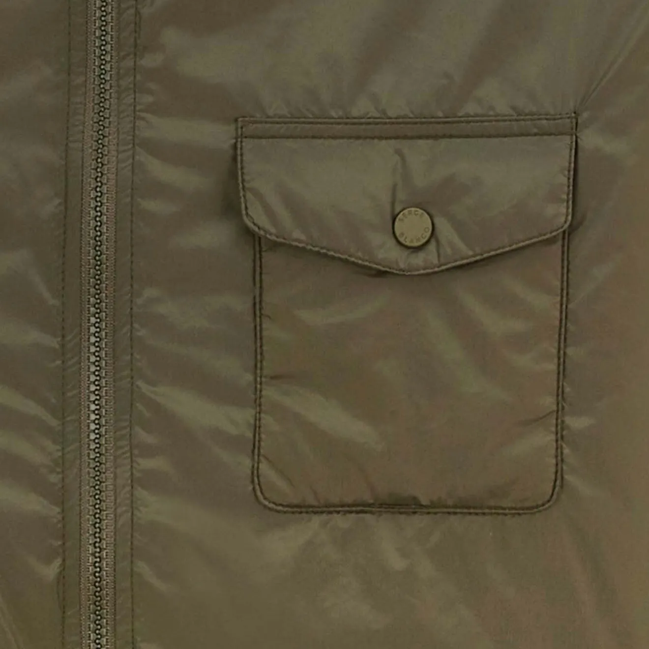 Manteaux Et Vestes>SERGE BLANCO Sam military green jacket dark navy