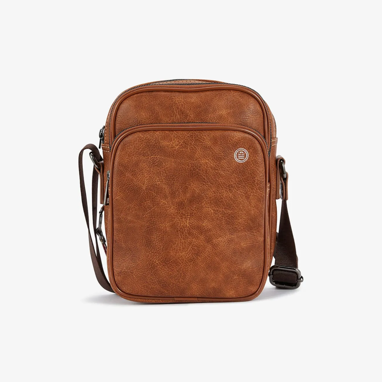 Maroquinerie>SERGE BLANCO SAN ANTONIO cognac double bag NOIR