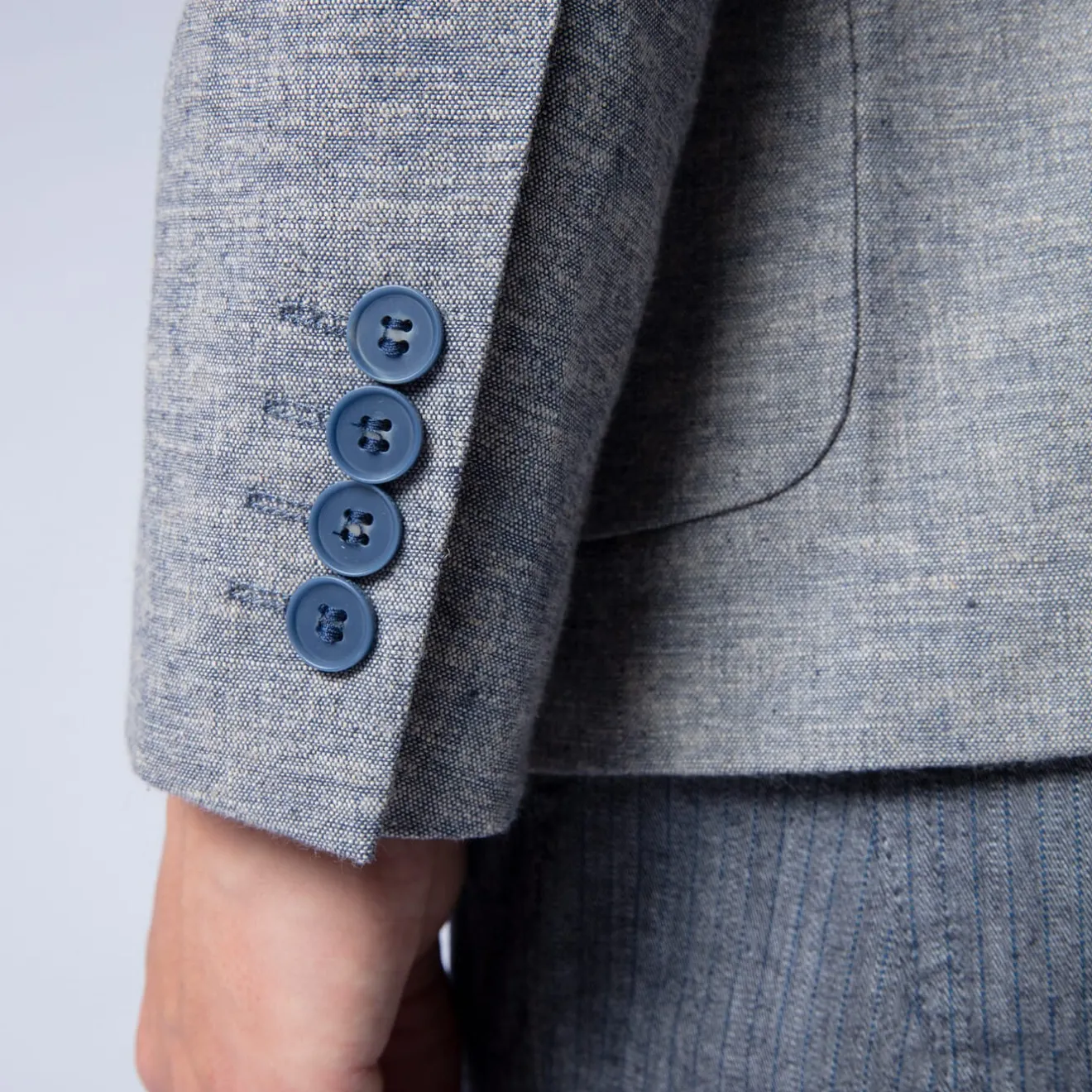 Blazers>SERGE BLANCO Simon Blazer Jacket PACIFIC
