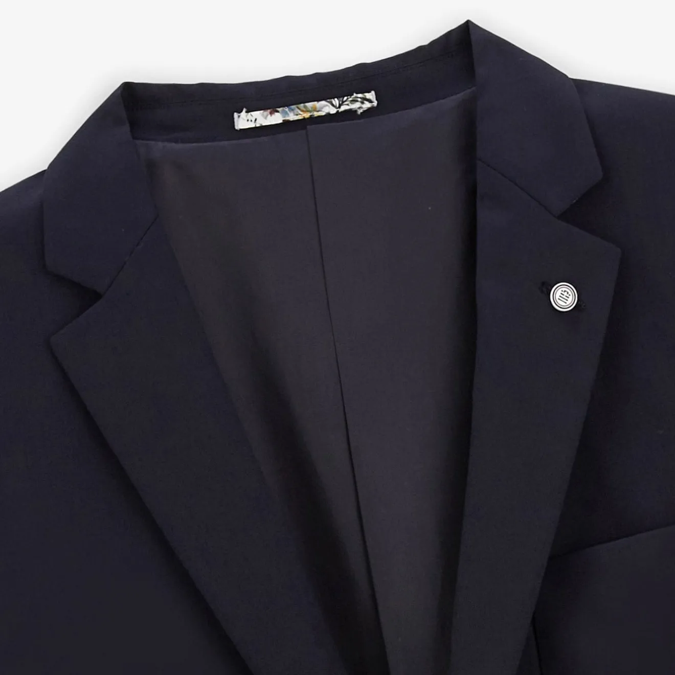 Blazers|L'élégant>SERGE BLANCO Simonni dark navy blazer jacket DENIM