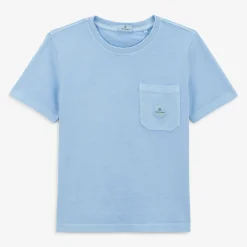 T-shirts|Tel Père, Tel Fils>SERGE BLANCO Sky Blue Boy's Tim T-shirt | MINT