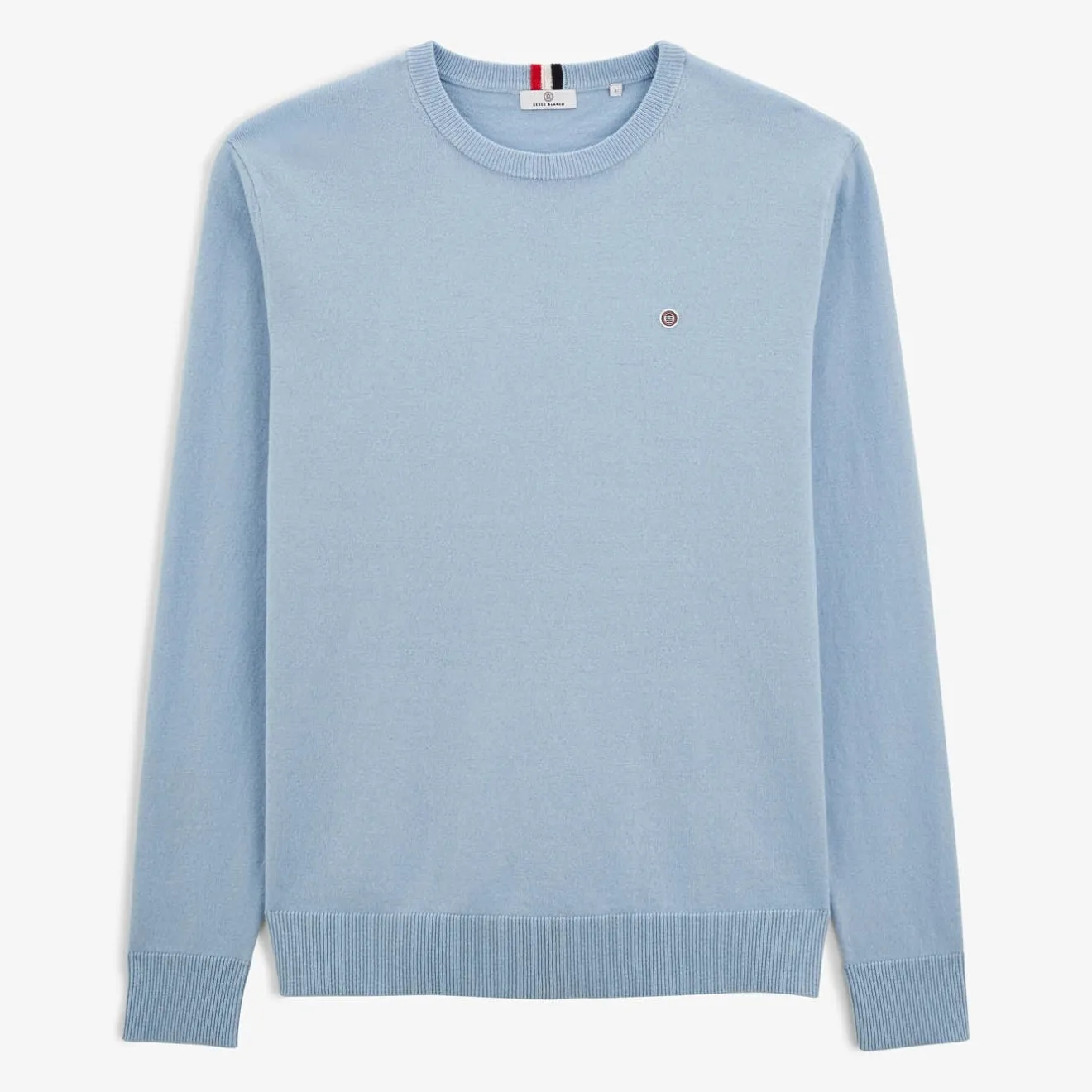 Pulls>SERGE BLANCO Sky blue Maximus sweater BLEU NUIT