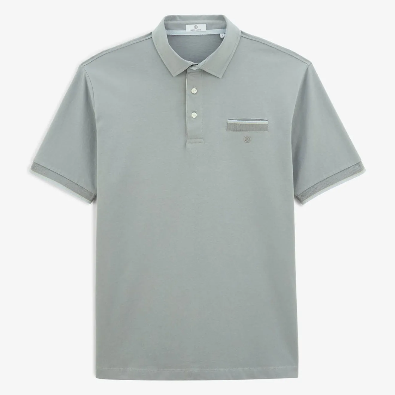 Polos|Maillots De Rugby>SERGE BLANCO Slate Grey Wolf Short Sleeve Rugby Jersey CIEL