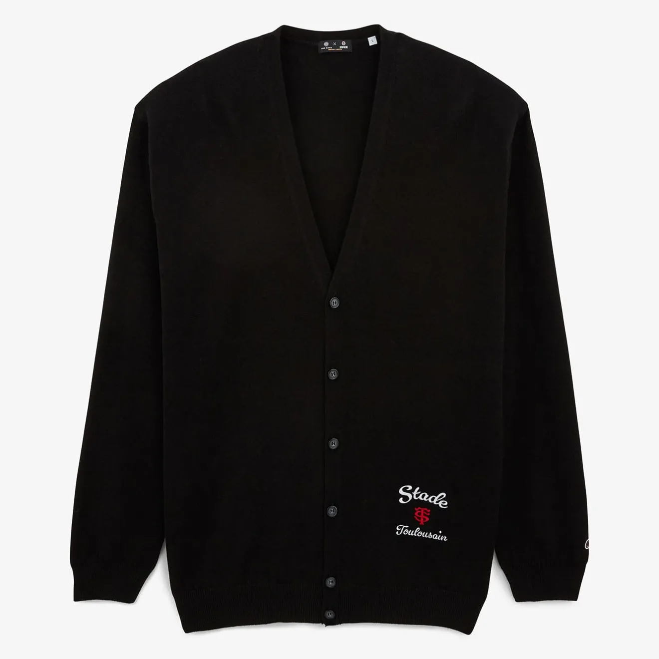 Stade Toulousain>SERGE BLANCO Stade Toulousain black vest NOIR