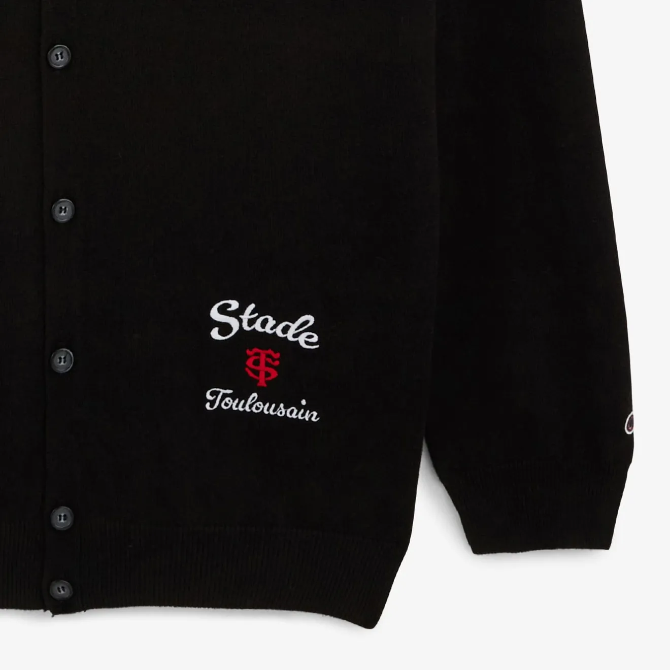 Stade Toulousain>SERGE BLANCO Stade Toulousain black vest NOIR