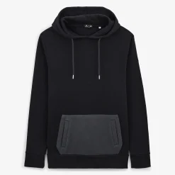 Stade Toulousain|Sweats>SERGE BLANCO STADE TOULOUSAIN sweatshirt in black fleece NOIR