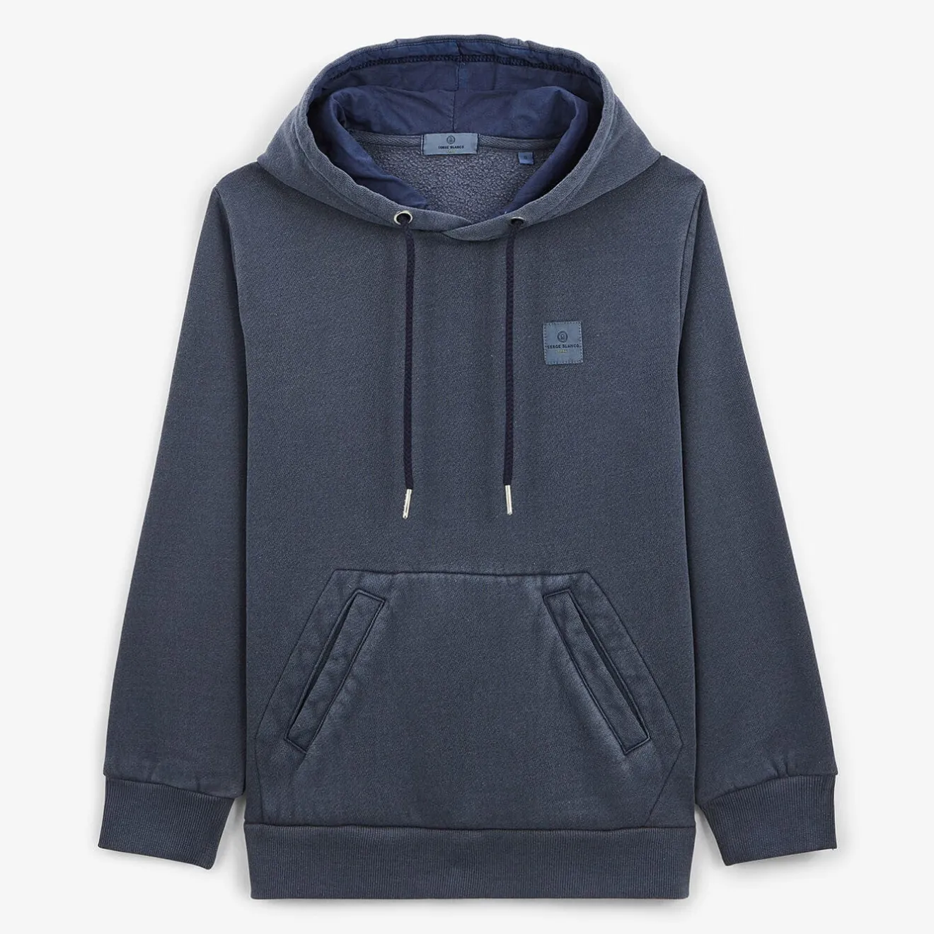 Vêtements>SERGE BLANCO Steeve junior dark blue hoodie ORANGE