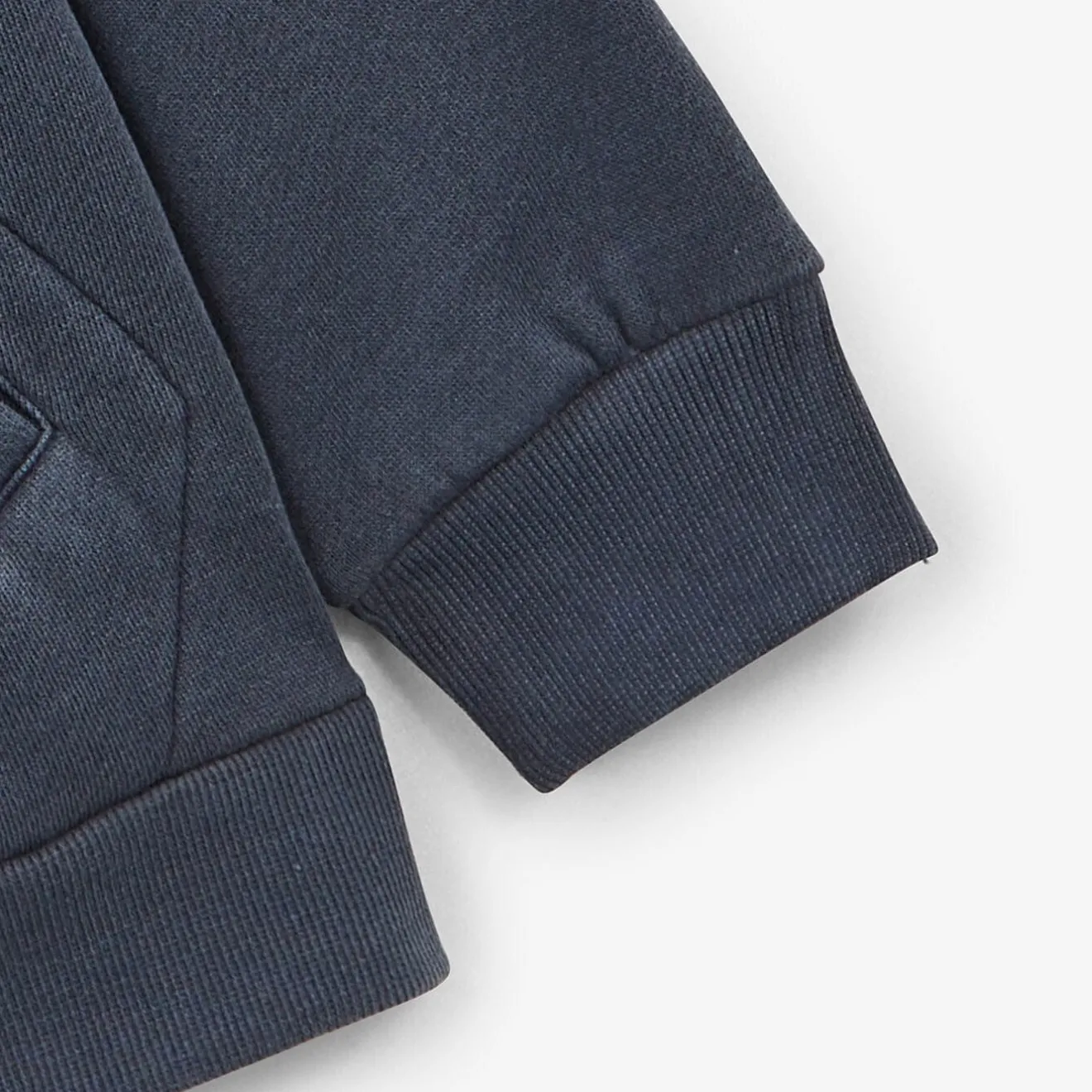 Vêtements>SERGE BLANCO Steeve junior dark blue hoodie ORANGE
