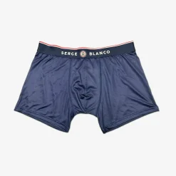 Sous-vêtements|Le Sportif>SERGE BLANCO Sublimation boxer shorts plain dark navy SKIN