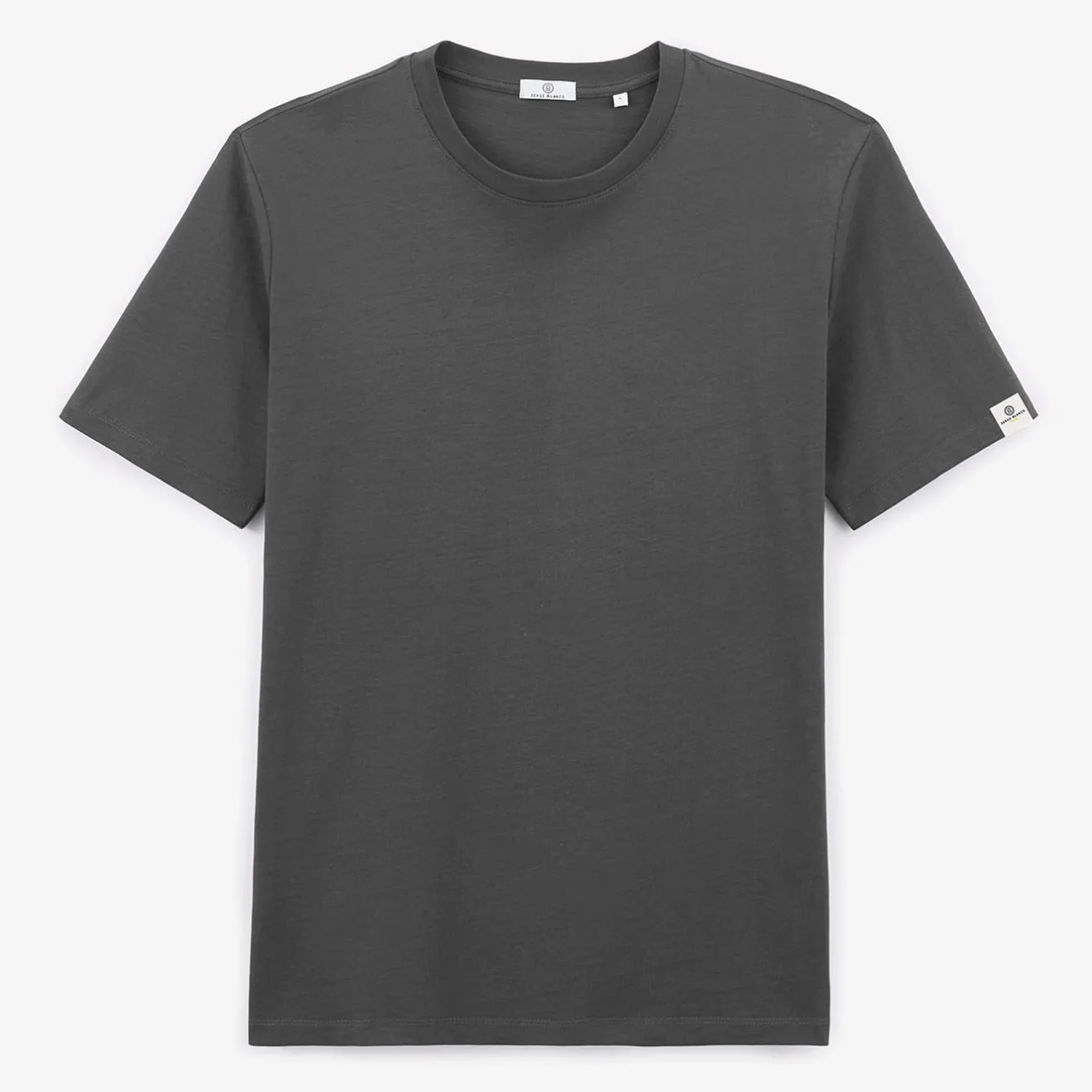 Ligne Play|Tel Père, Tel Fils>SERGE BLANCO Teva T-shirt Charcoal Gray Men | DENIM