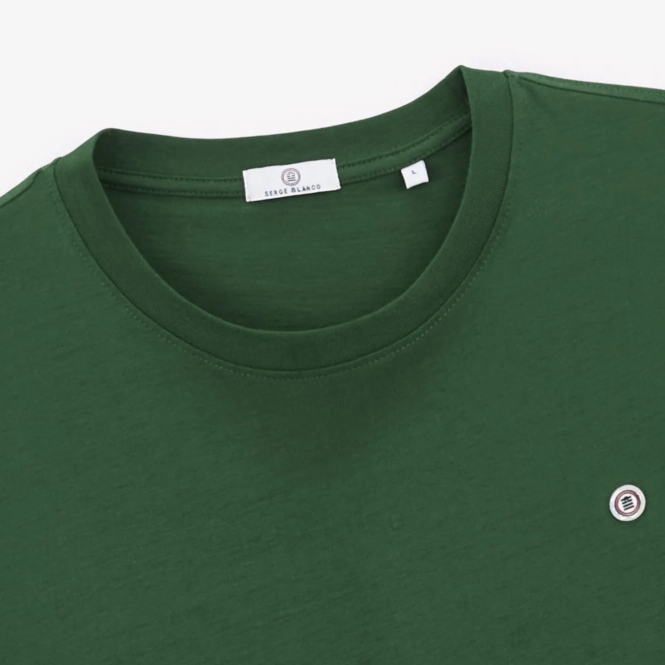 T-shirts>SERGE BLANCO Theo army t-shirt NOIR