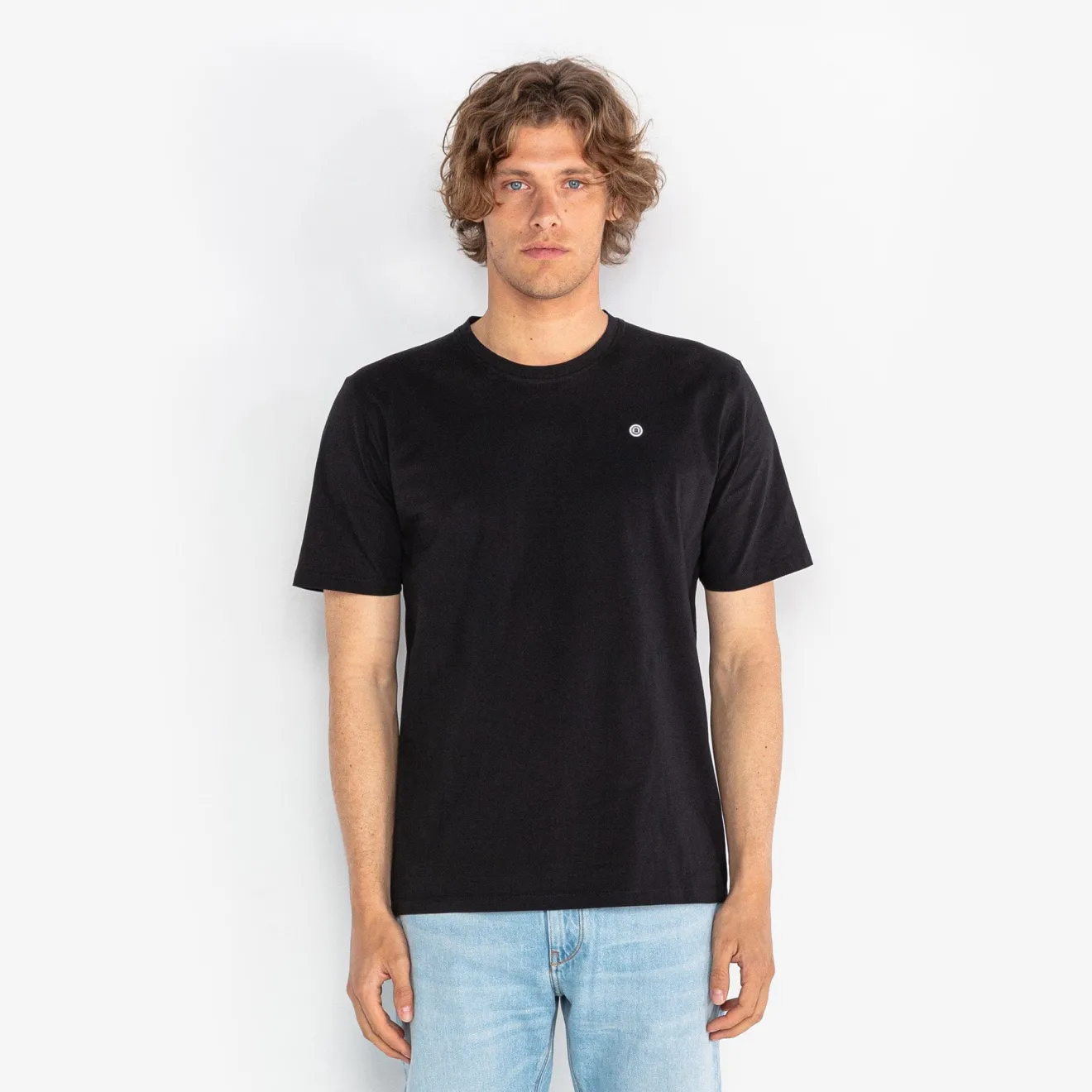 T-shirts>SERGE BLANCO Theo Black Men's T-shirt | BLANC