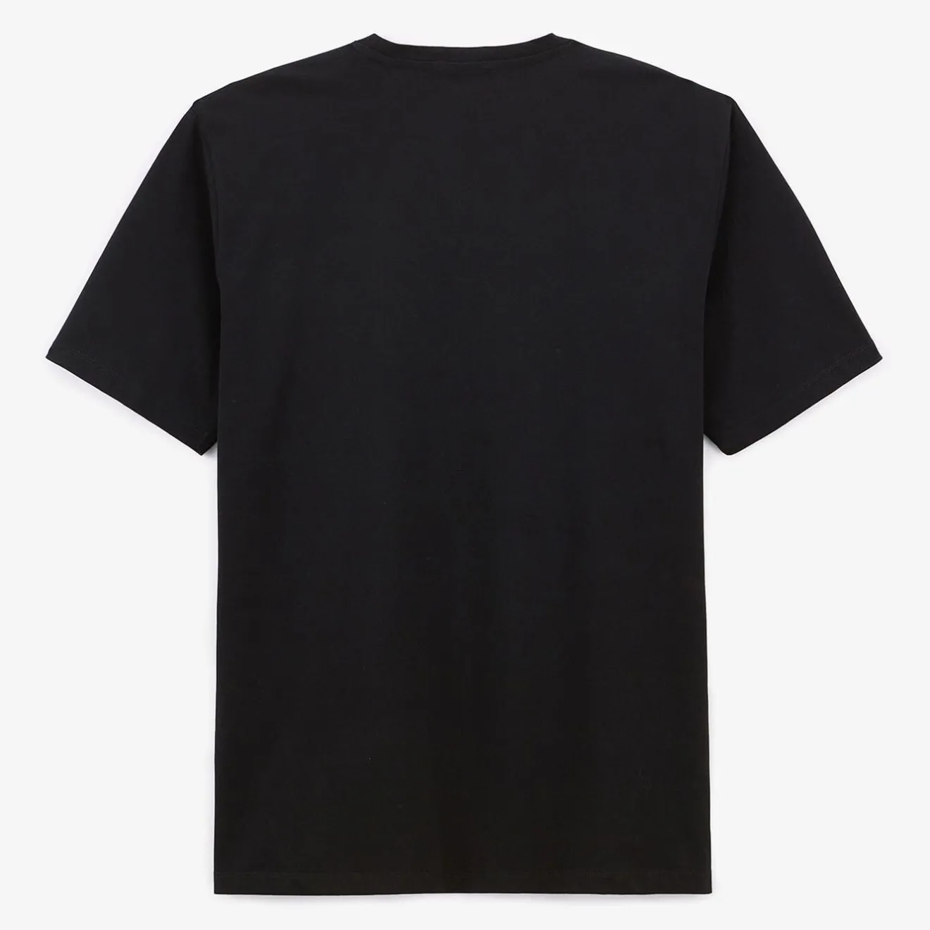 T-shirts>SERGE BLANCO Theo Black Men's T-shirt | BLANC