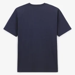 T-shirts>SERGE BLANCO Theo Dark Blue T-shirt for Men |