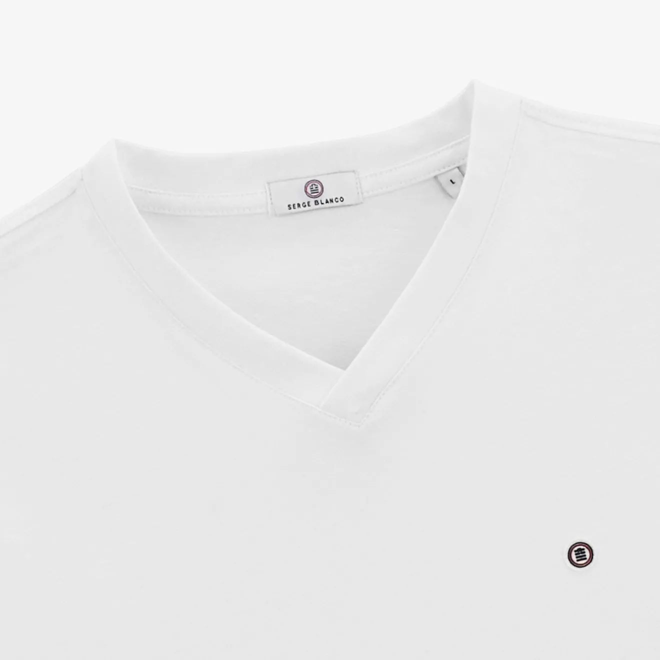T-shirts>SERGE BLANCO Thibault T-shirt White Men | MINT