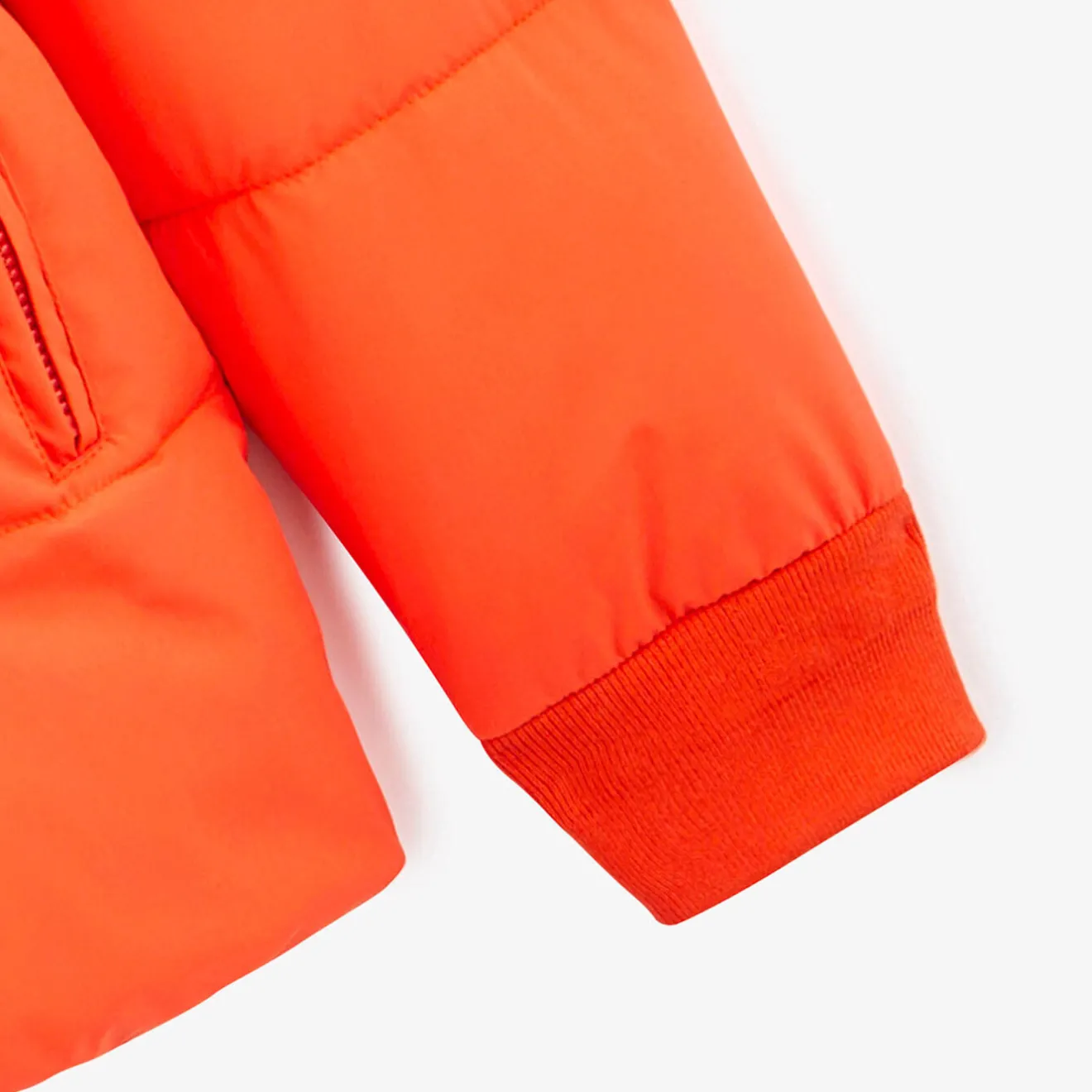 Doudounes>SERGE BLANCO Tignes fluorescent orange down jacket MILITAIRE