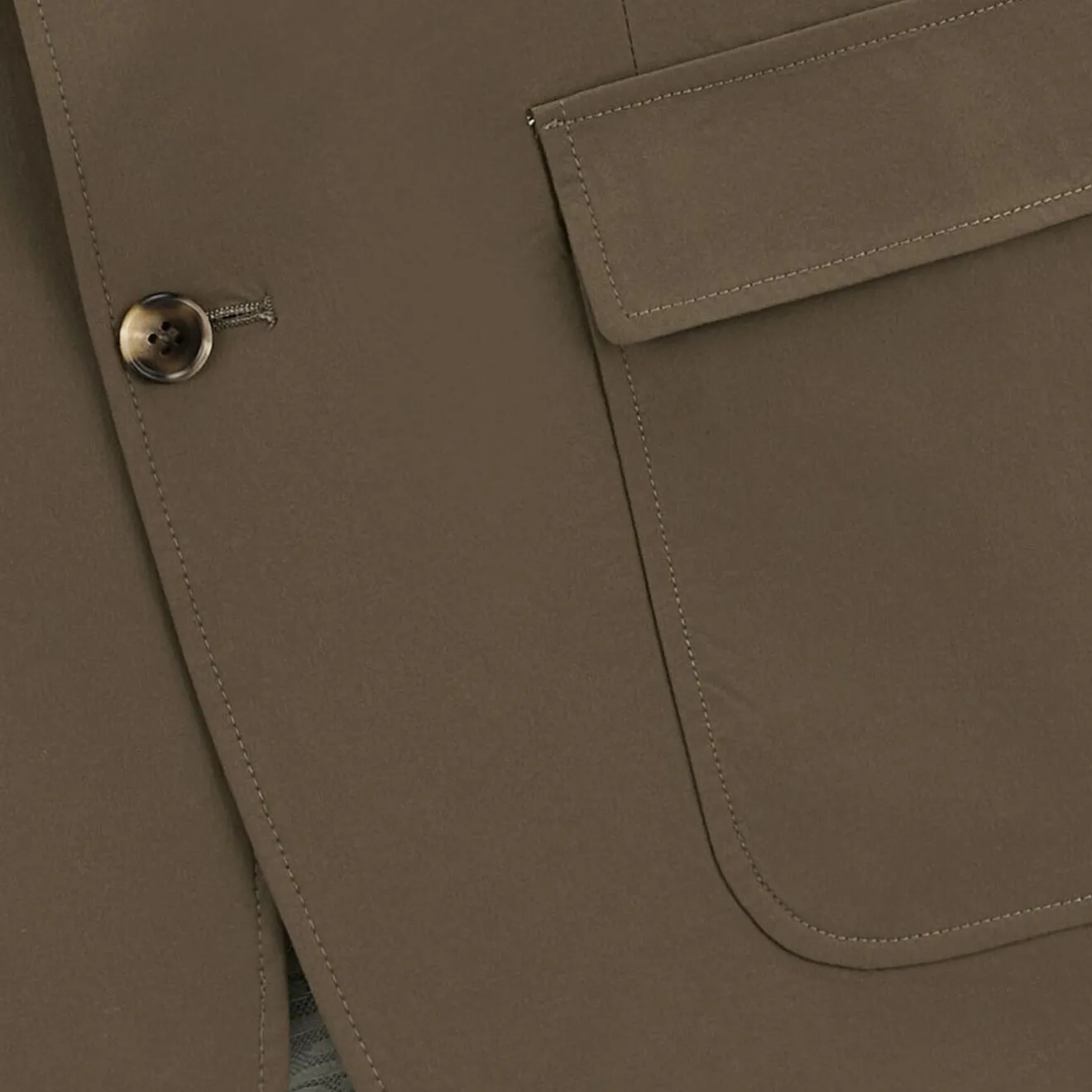 Blazers>SERGE BLANCO Tom military jacket MARINE