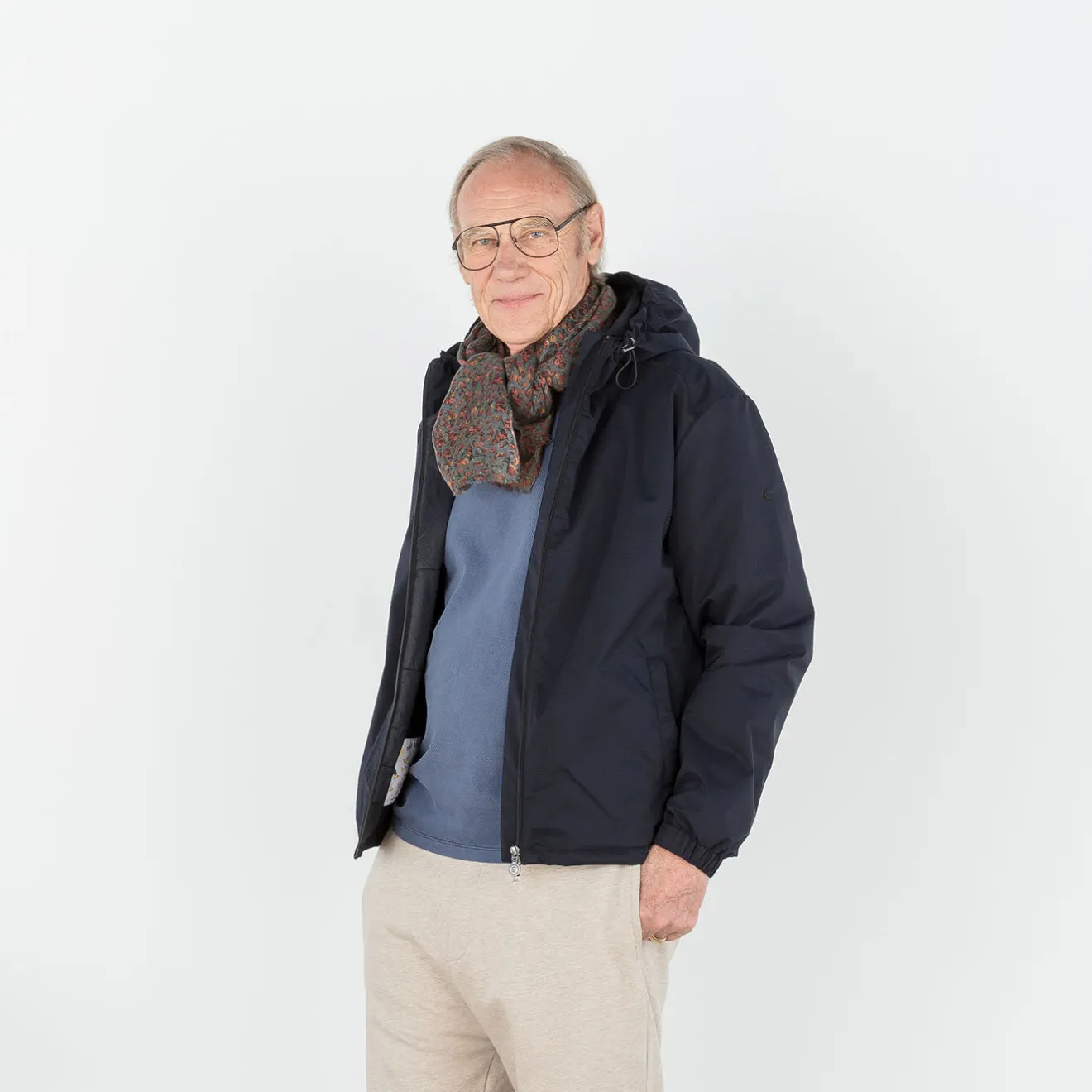 T-shirts>SERGE BLANCO Tracy dark navy t-shirt MASTIC