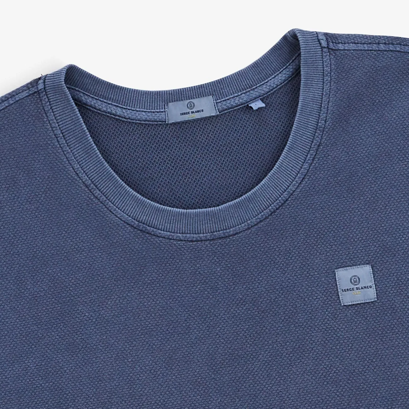 T-shirts>SERGE BLANCO Tracy dark navy t-shirt MASTIC