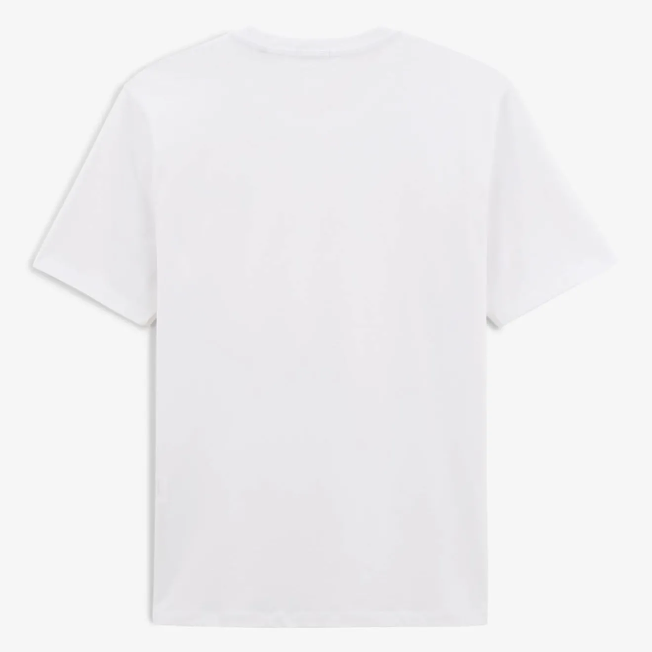 Crazy Logo|T-shirts>SERGE BLANCO Tucker T-shirt Cherry Embroidery White Men | ARDOISE