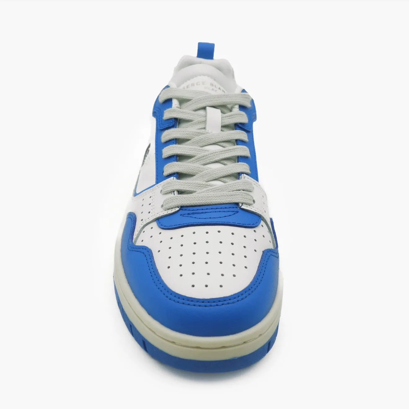 Collection La Vernaz|Le Sportif>SERGE BLANCO Vernaz blue nation sneaker SAND