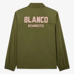 Vestes Worker|Manteaux & Vestes>SERGE BLANCO Wasao BLANCO BIARRITZ military green jacket dark navy