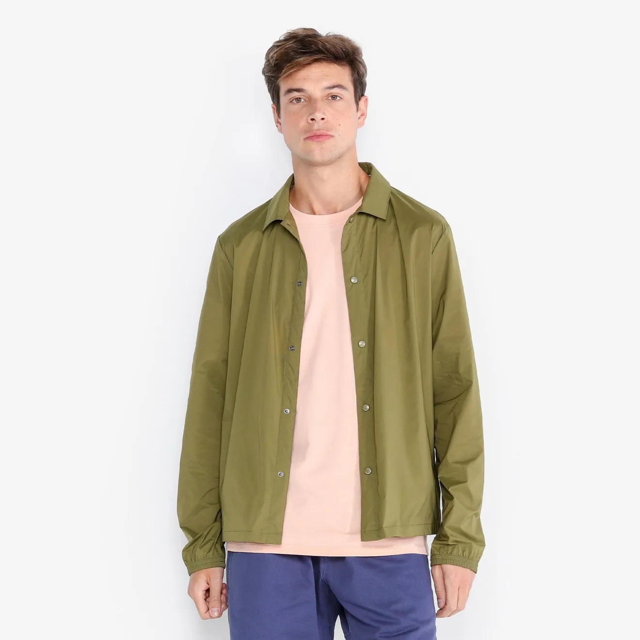 Vestes Worker|Manteaux & Vestes>SERGE BLANCO Wasao BLANCO BIARRITZ military green jacket dark navy