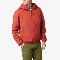 Manteaux Et Vestes>SERGE BLANCO Waterproof Windbreaker in Technical Fabric MASTIC