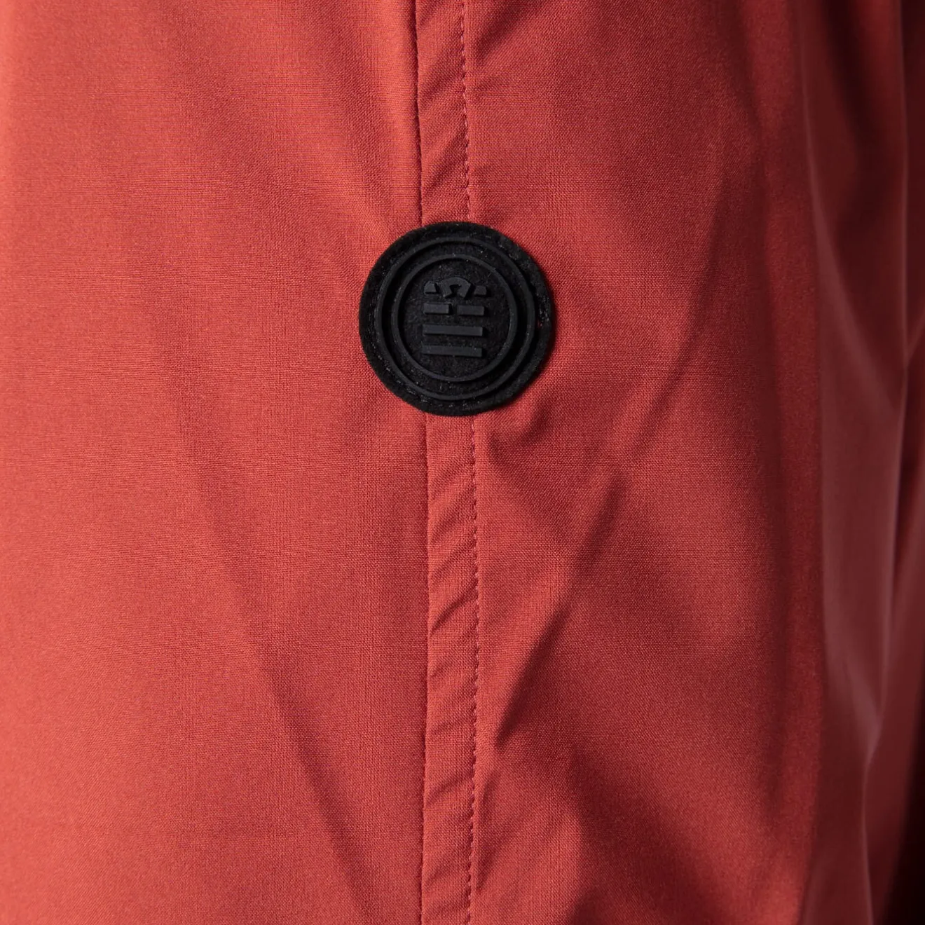 Manteaux Et Vestes>SERGE BLANCO Waterproof Windbreaker in Technical Fabric MASTIC