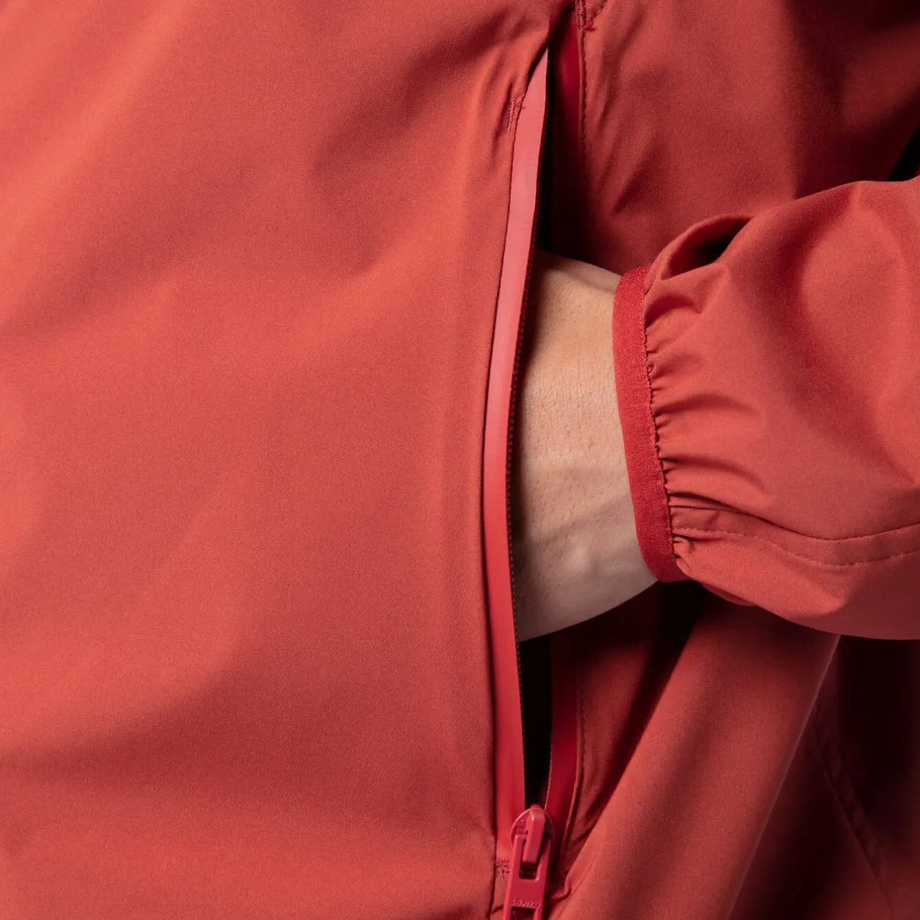 Manteaux Et Vestes>SERGE BLANCO Waterproof Windbreaker in Technical Fabric MASTIC