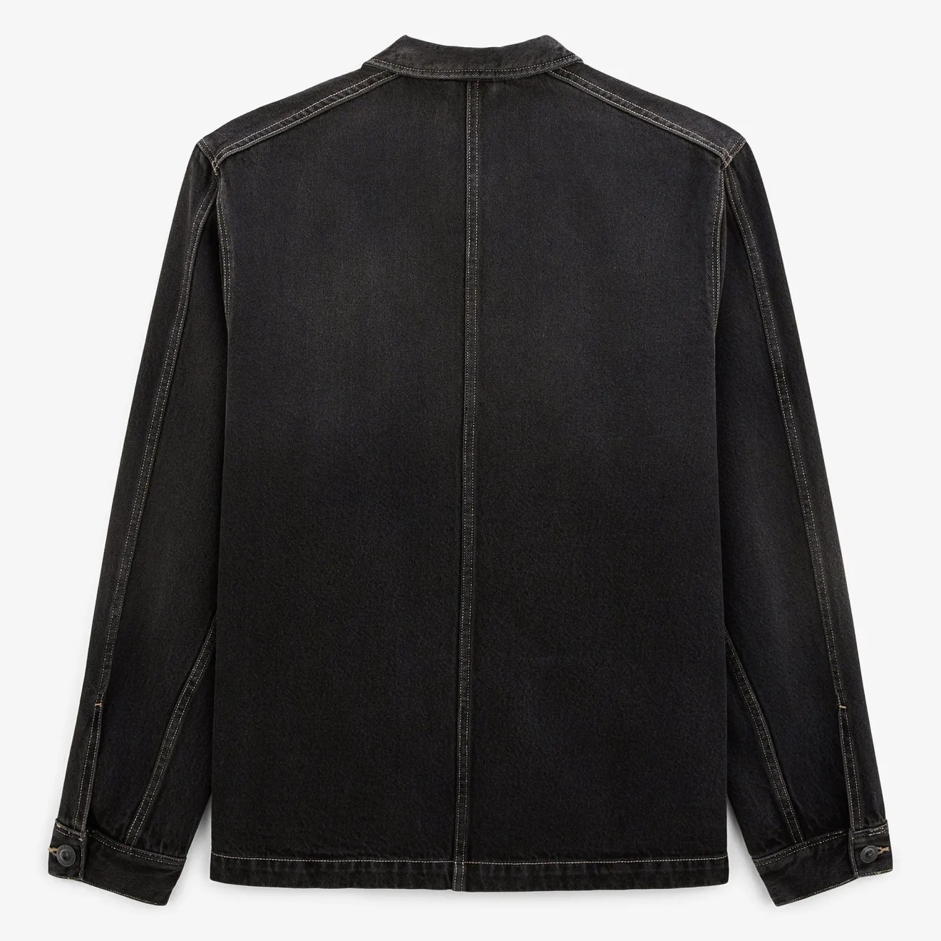 Vestes Worker|Manteaux & Vestes>SERGE BLANCO Wendel worker jacket in dark denim gray NATION