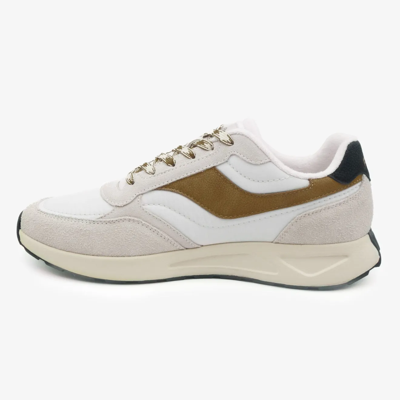 Collection Martin>SERGE BLANCO White Martin Sneaker CITRON