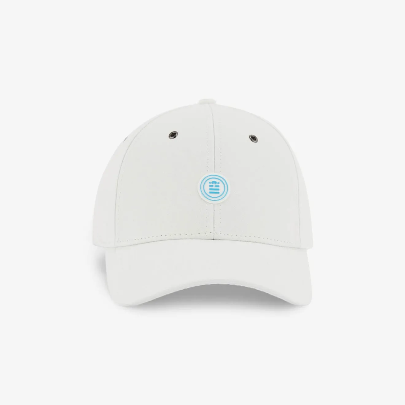Casquettes Et Bobs|Le Sportif>SERGE BLANCO White twill cap CIEL