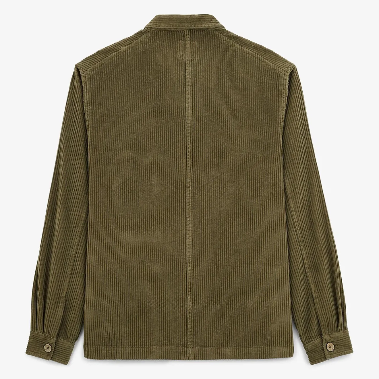 Surchemises>SERGE BLANCO Wilson bronze velvet overshirt CAMEL
